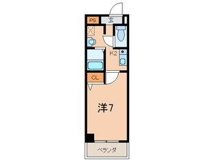 グリ－ンハイツ白川の物件間取画像